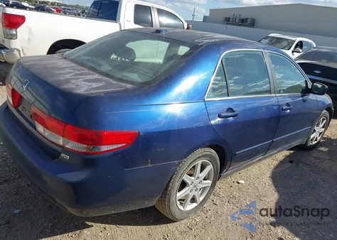 2004 Honda Accord 3.0 Ex из США, поврежденный, VIN 1HGCM66504A086340